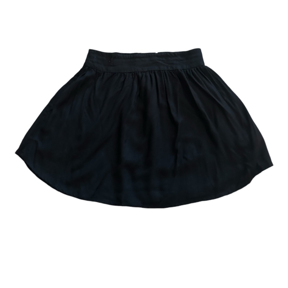 UO High Waisted Black Mini Skater Skirt in size small - Picture 2 of 7